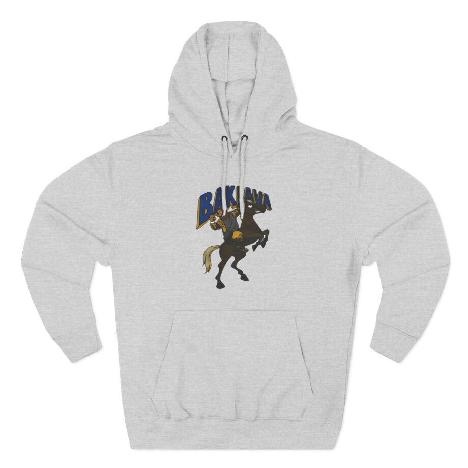 Action Bronson Baklava Horse Three-Panel Fleece Hoodie