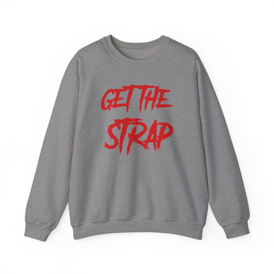 50 Cent Get the Strap Unisex Heavy Blend™ Crewneck Sweatshirt