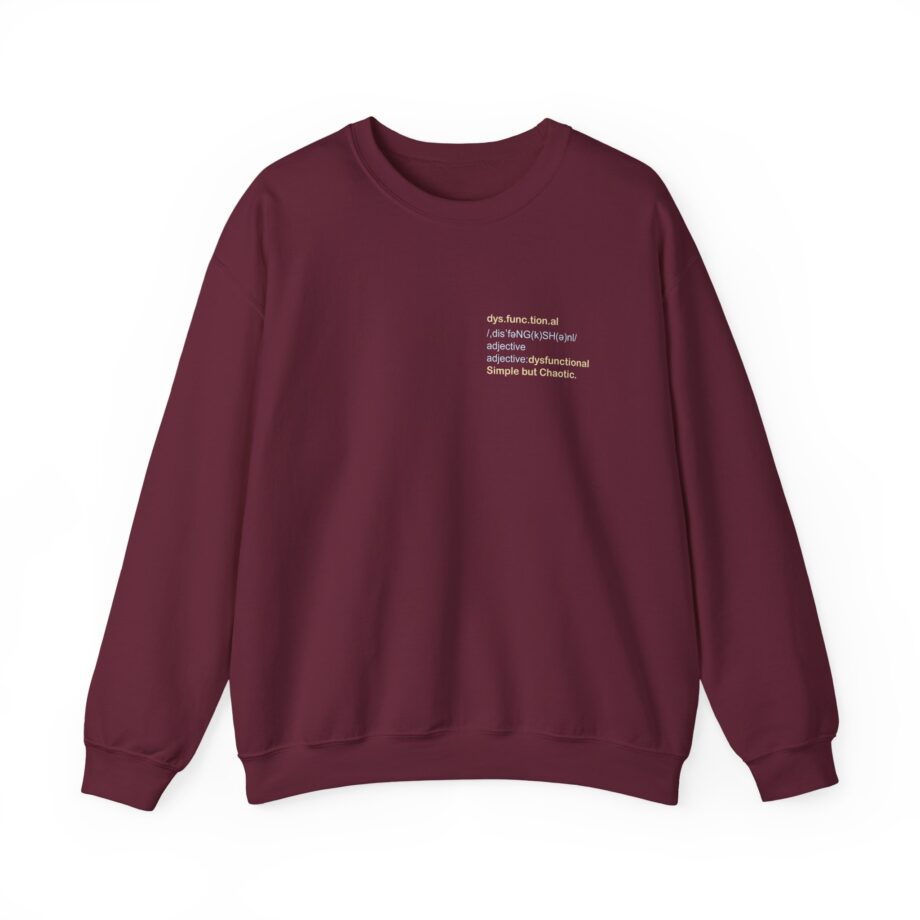 Alex Warren Dysfunctional Unisex Heavy Blend™ Crewneck Sweatshirt