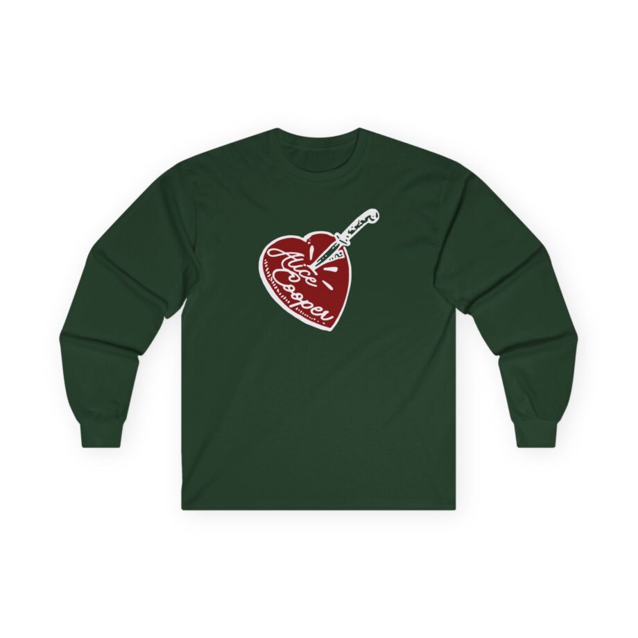 Alice Cooper Stab Heart Unisex Ultra Cotton Long Sleeve Tee