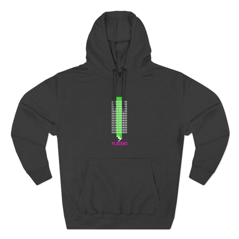 Placebo Collapse Into Never Three-Panel Fleece Hoodie