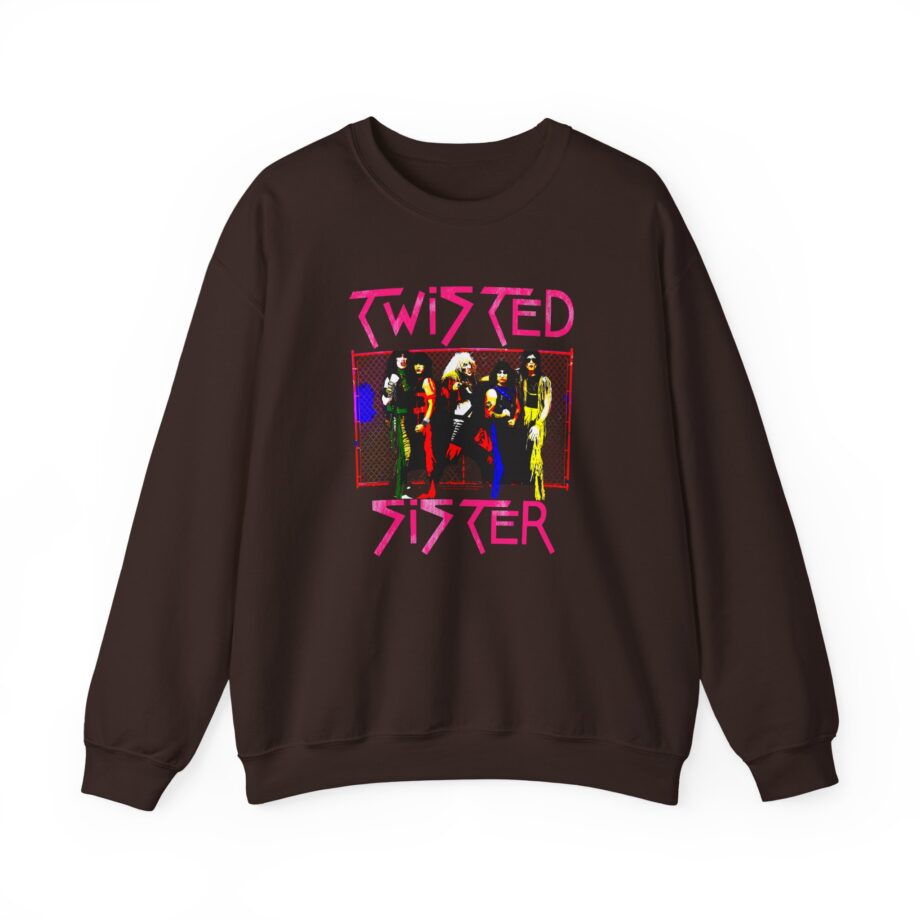 Vintage Group Photo Twisted Sister Unisex Heavy Blend™ Crewneck Sweatshirt