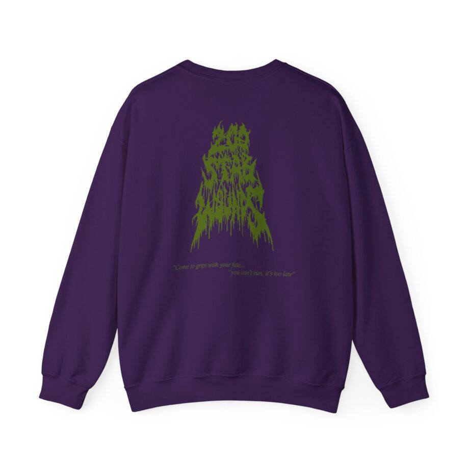 200 Stab Wounds Spider Skull Unisex Heavy Blend™ Crewneck Sweatshirt