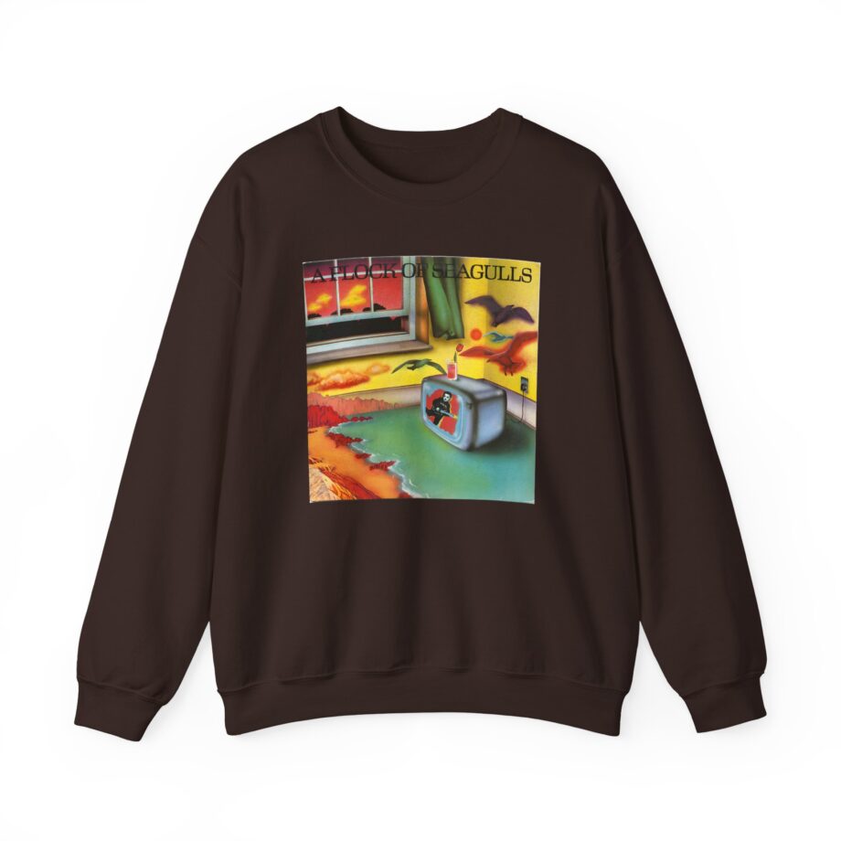 A Flock of Seagulls Original Album Cover Unisex Heavy Blend™ Crewneck Sweatshirt
