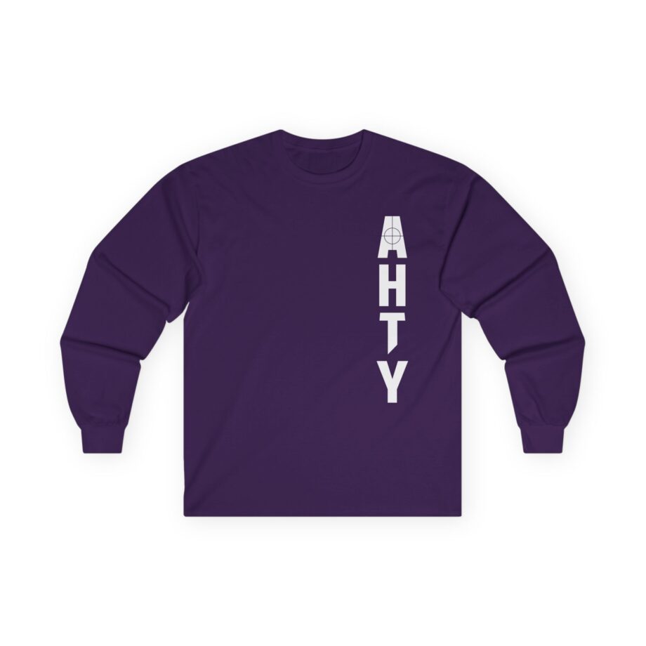 All Hail the Yeti Side Logo Unisex Ultra Cotton Long Sleeve Tee
