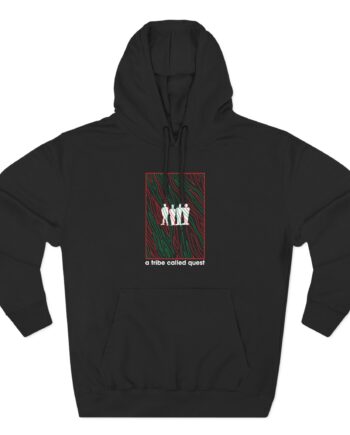 A Tribe Called Quest Line Art Three-Panel Fleece Hoodie