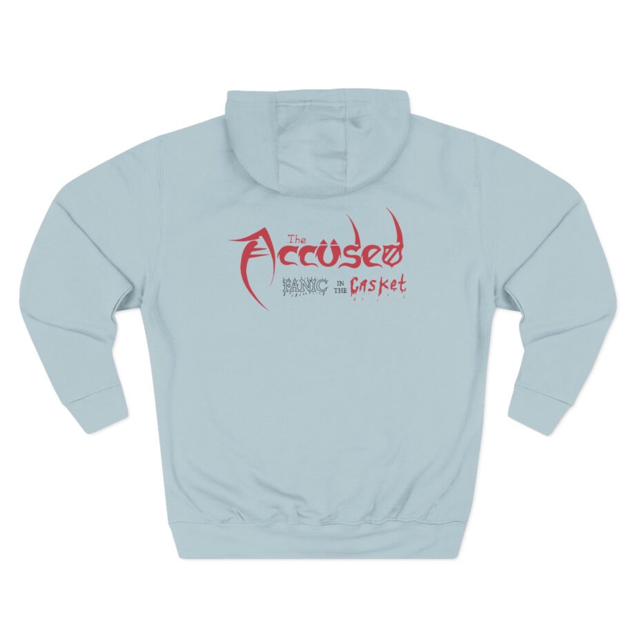 Accused Ad Panic in the Casket Three-Panel Fleece Hoodie