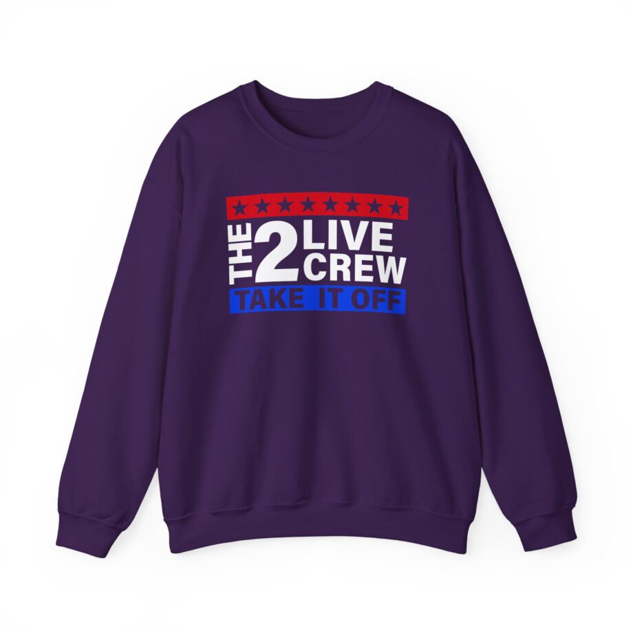 2 Live Crew Take It Off Unisex Heavy Blend™ Crewneck Sweatshirt