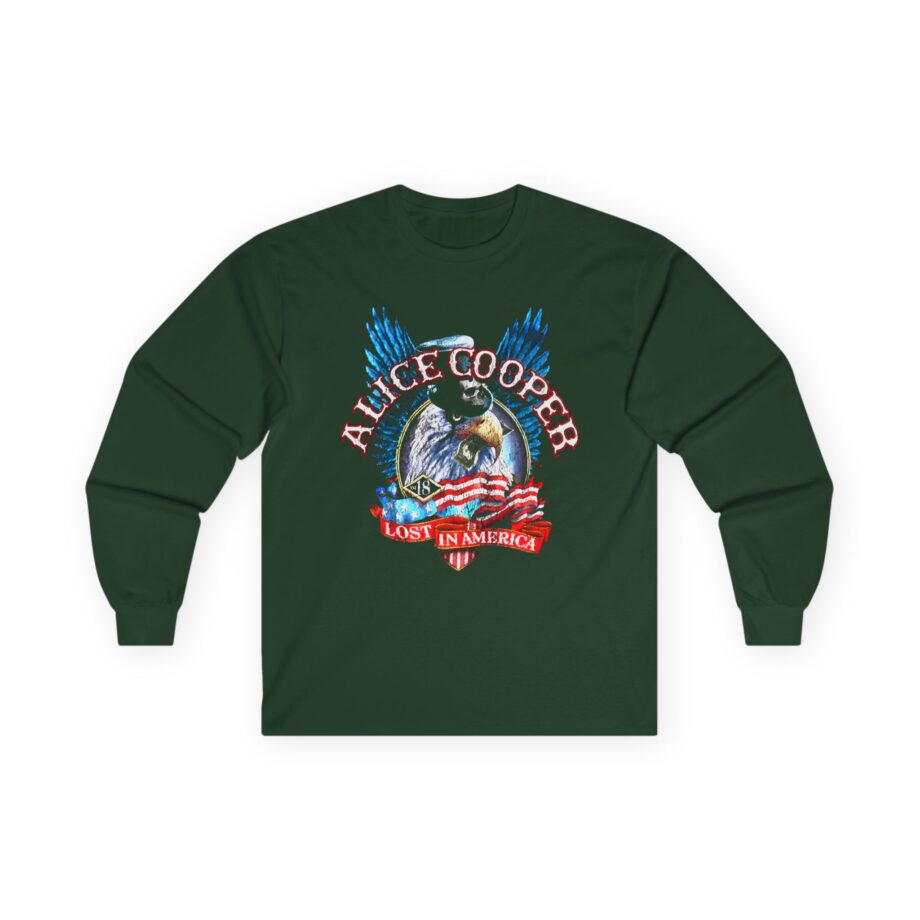 Alice Cooper Lost in America Unisex Ultra Cotton Long Sleeve Tee