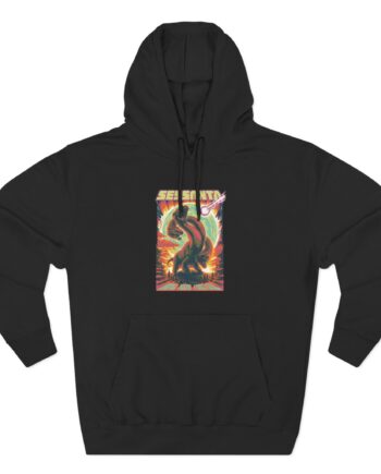 A Perfect Circle Sessanta Primus, Puscifer, Clarkston, Pine Knob Music Theatre Three-Panel Fleece Hoodie