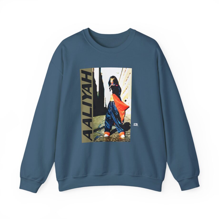 Aaliyah OIAM Photo Unisex Heavy Blend™ Crewneck Sweatshirt