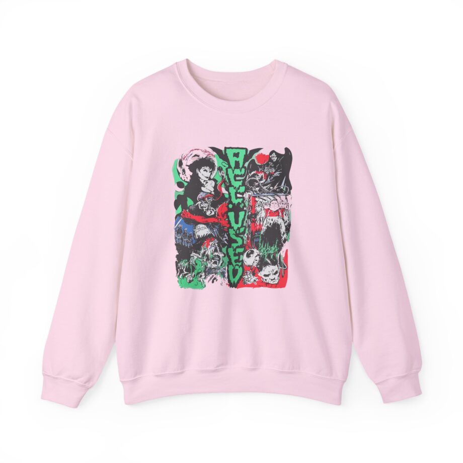 Accused Ad Panic in the Casket Unisex Heavy Blend™ Crewneck Sweatshirt