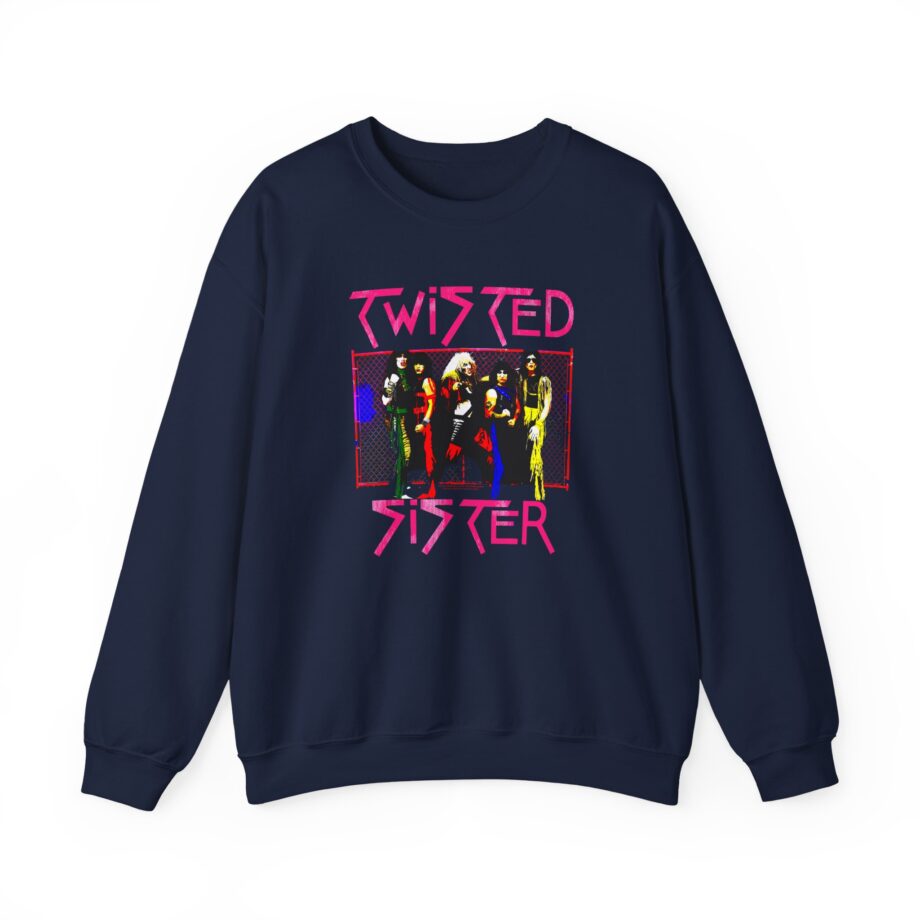 Vintage Group Photo Twisted Sister Unisex Heavy Blend™ Crewneck Sweatshirt