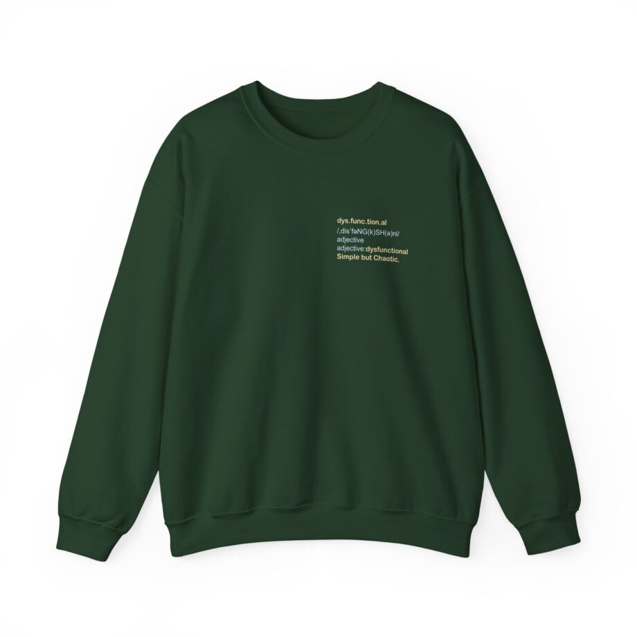 Alex Warren Dysfunctional Unisex Heavy Blend™ Crewneck Sweatshirt