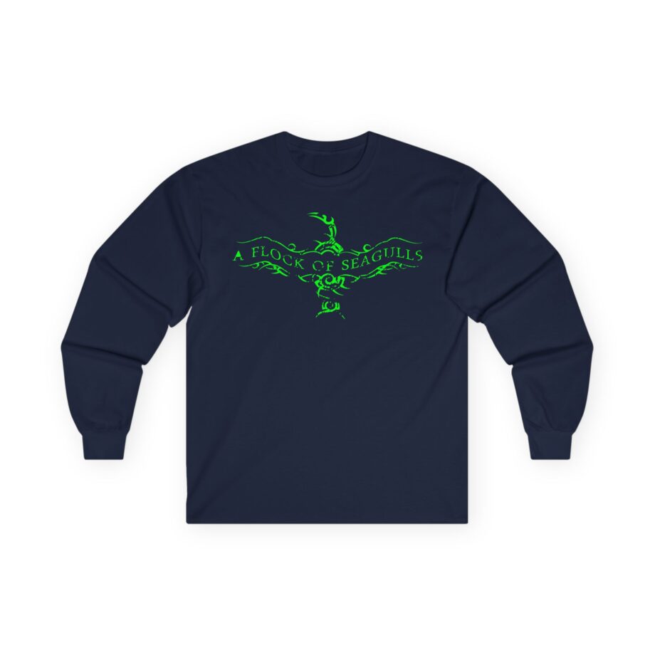 A Flock of Seagulls Logo Unisex Ultra Cotton Long Sleeve Tee