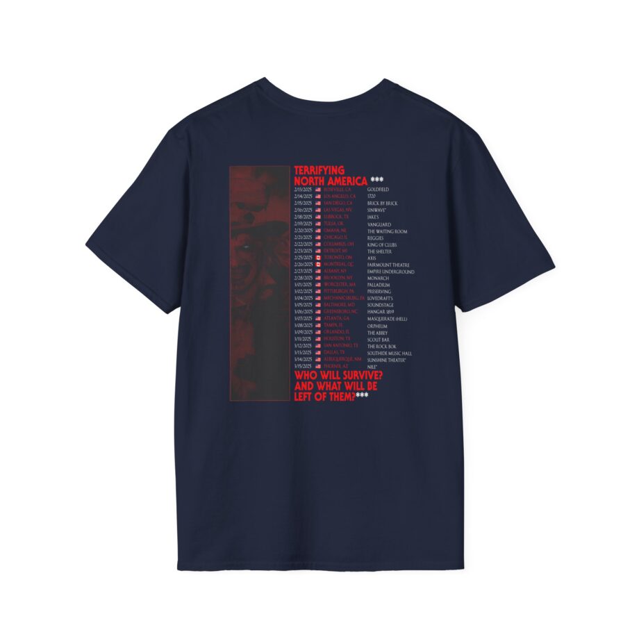 Aborted Spring 2025 North American Tour Unisex Softstyle T-Shirt
