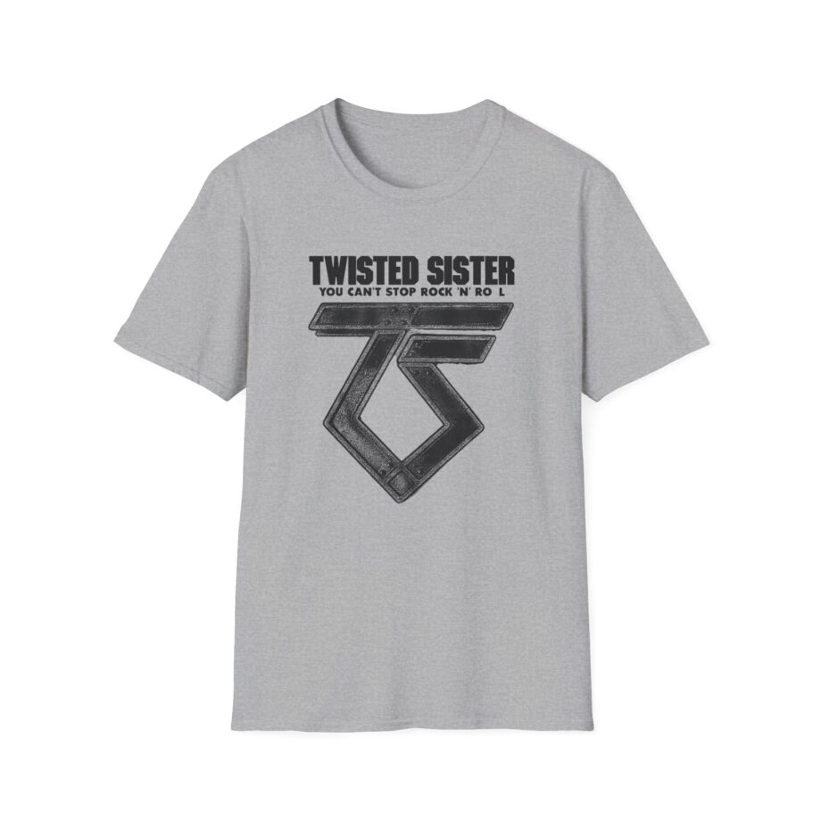Can't Stop Rock 'n' Roll Twisted Sister Unisex Softstyle T-Shirt