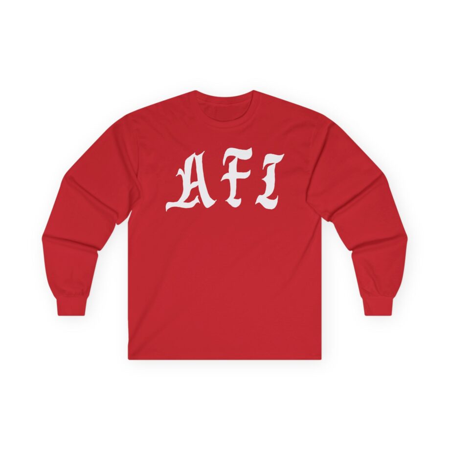 Afi Logo Unisex Ultra Cotton Long Sleeve Tee