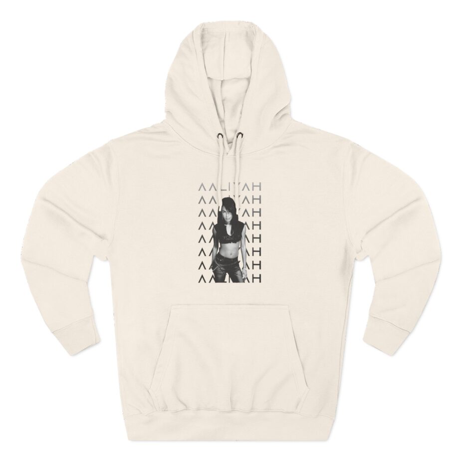 Aaliyah Three-Panel Fleece Hoodie