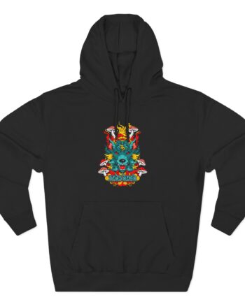 Zeds Dead Dawns Highway Three-Panel Fleece Hoodie