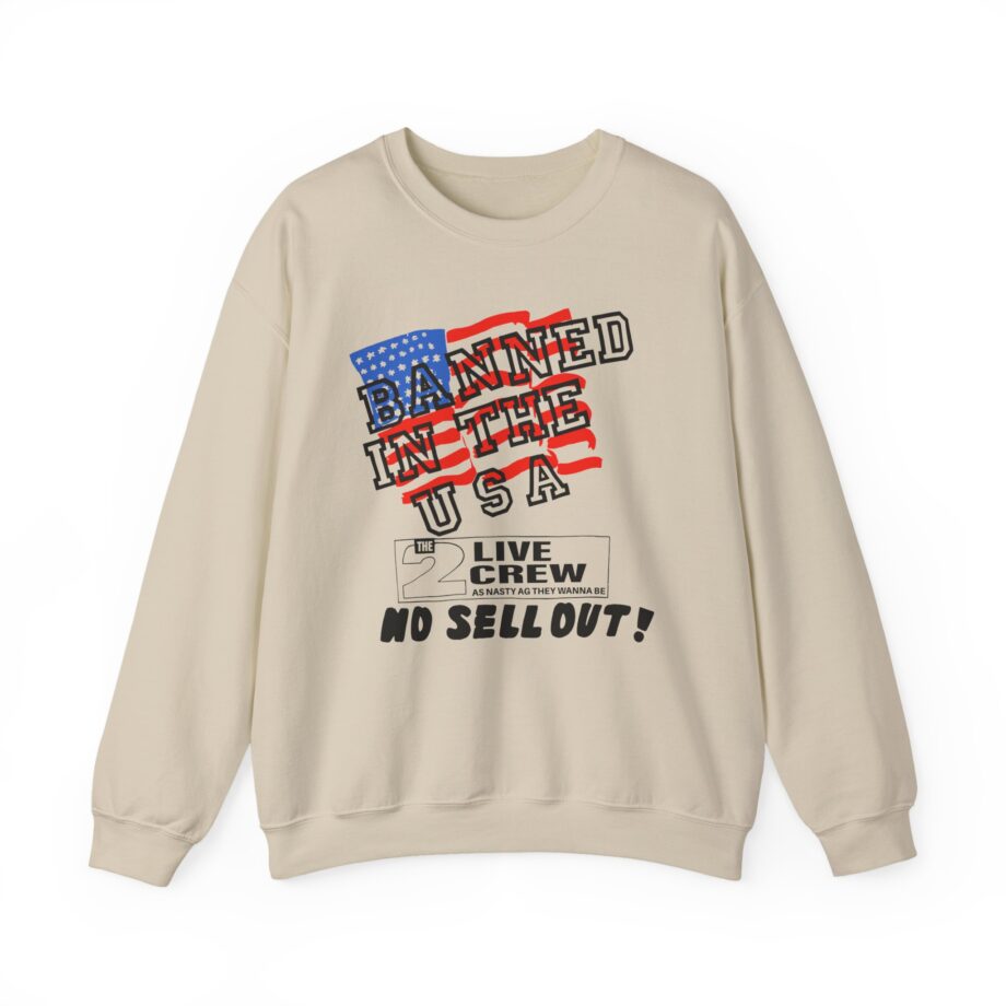 2 Live Crew Banned in the U.s.a. Luke Records Unisex Heavy Blend™ Crewneck Sweatshirt