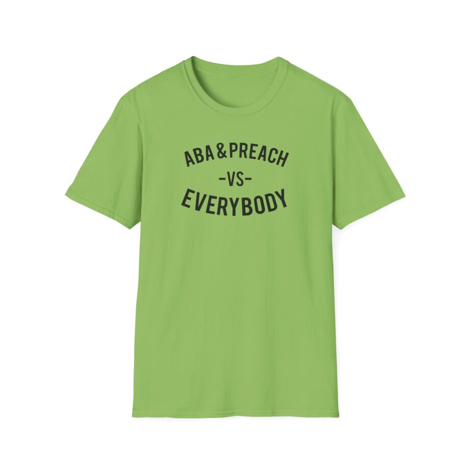 Aba and Preach Unisex Softstyle T-Shirt
