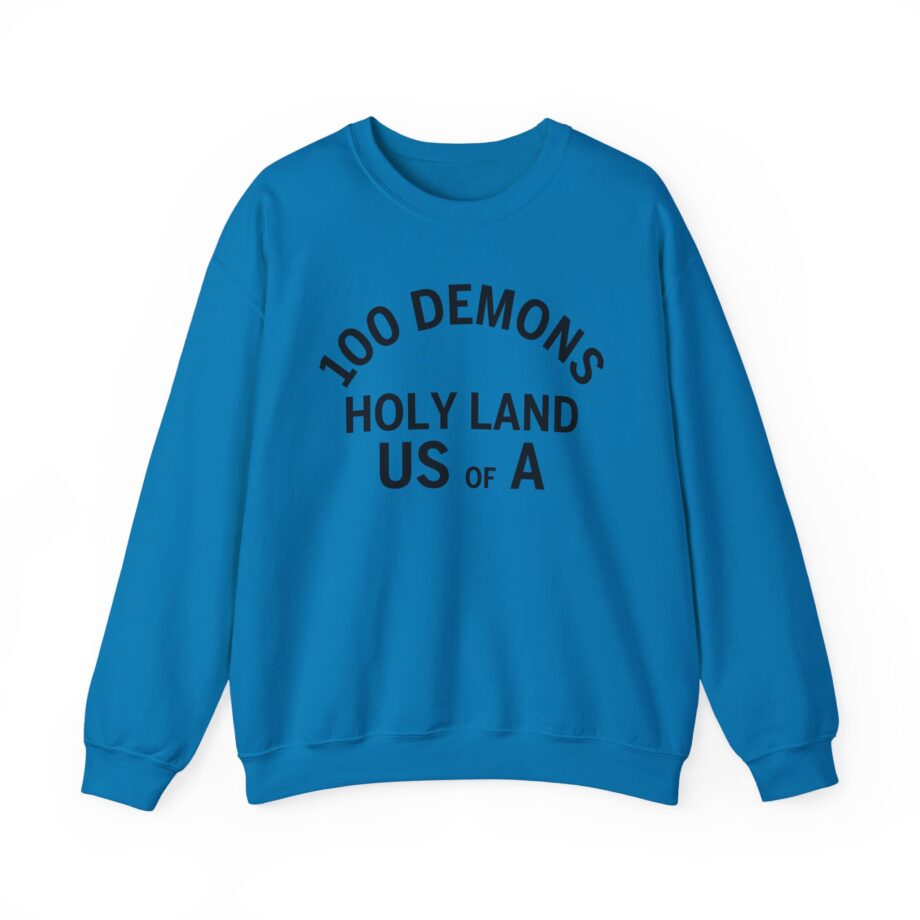100 Demons Holyland Unisex Heavy Blend™ Crewneck Sweatshirt