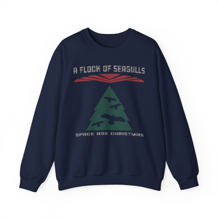 A Flock of Seagulls Ugly Xmas Unisex Heavy Blend™ Crewneck Sweatshirt