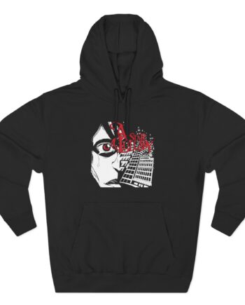 A Static Lullaby Asl Album Three-Panel Fleece Hoodie