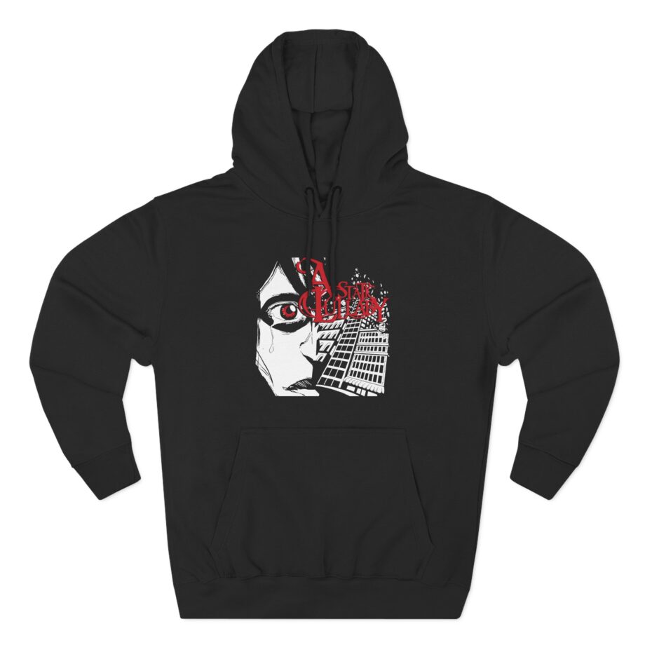 A Static Lullaby Asl Album Three-Panel Fleece Hoodie