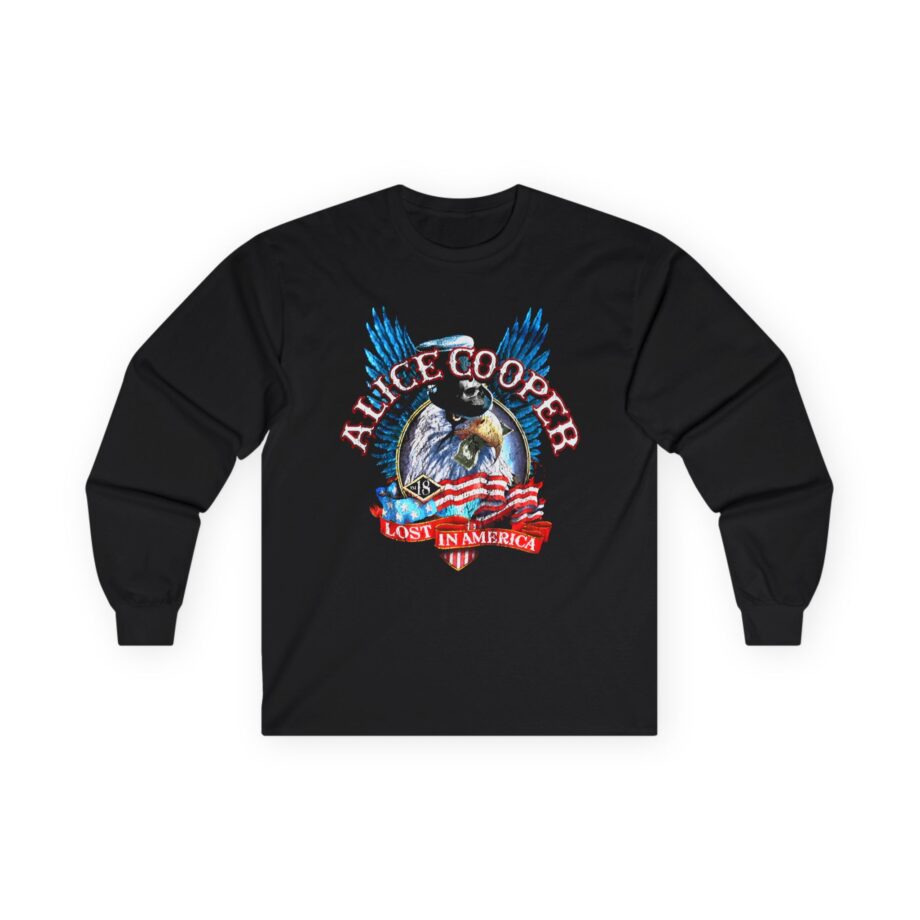 Alice Cooper Lost in America Unisex Ultra Cotton Long Sleeve Tee
