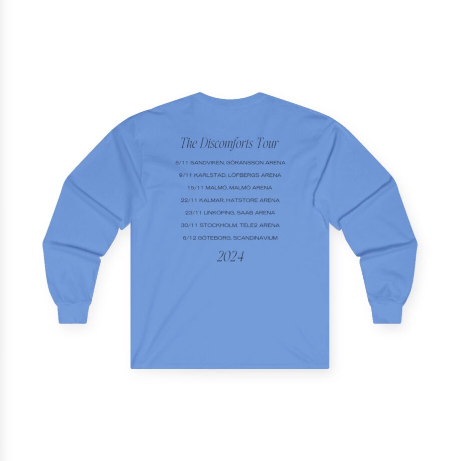 Albin Lee Meldau Discomforts Tour Unisex Ultra Cotton Long Sleeve Tee