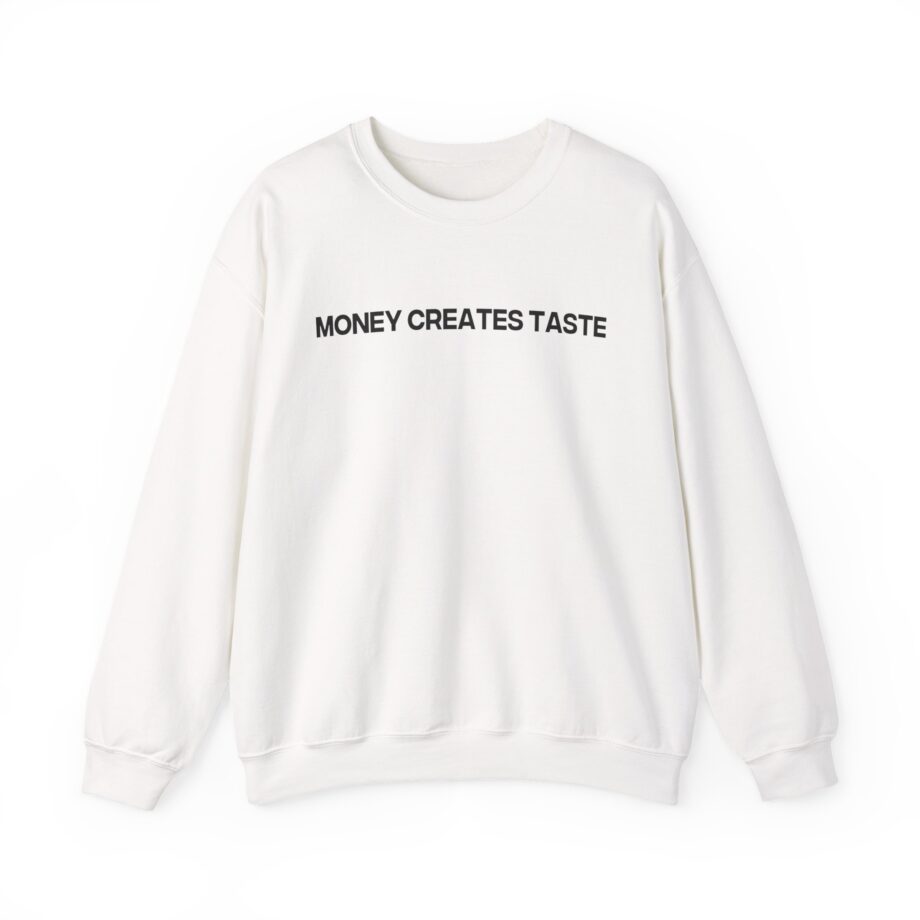 Jenny Holzer Money Creates Taste Unisex Heavy Blend™ Crewneck Sweatshirt