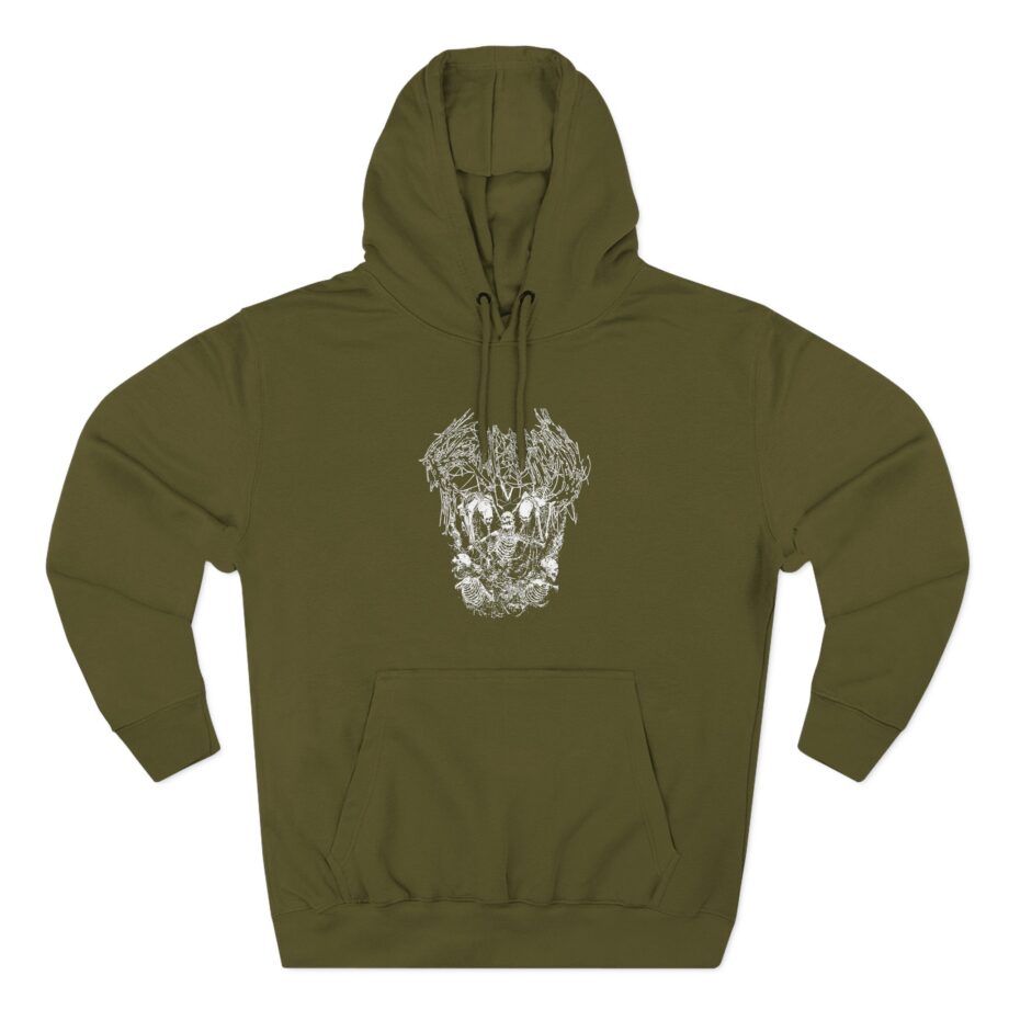 A Great Chaos Death Mosh Three-Panel Fleece Hoodie