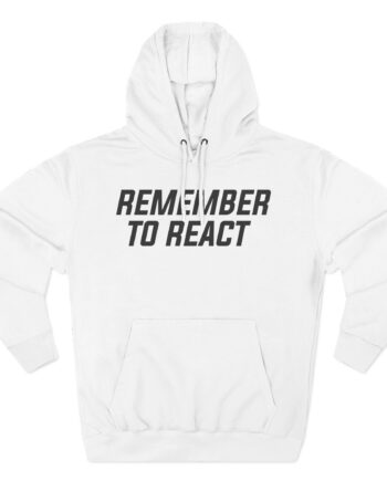 Jenny Holzer Remember to React Three-Panel Fleece Hoodie