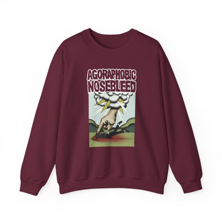 Agoraphobic Nosebleed Smite Unisex Heavy Blend™ Crewneck Sweatshirt