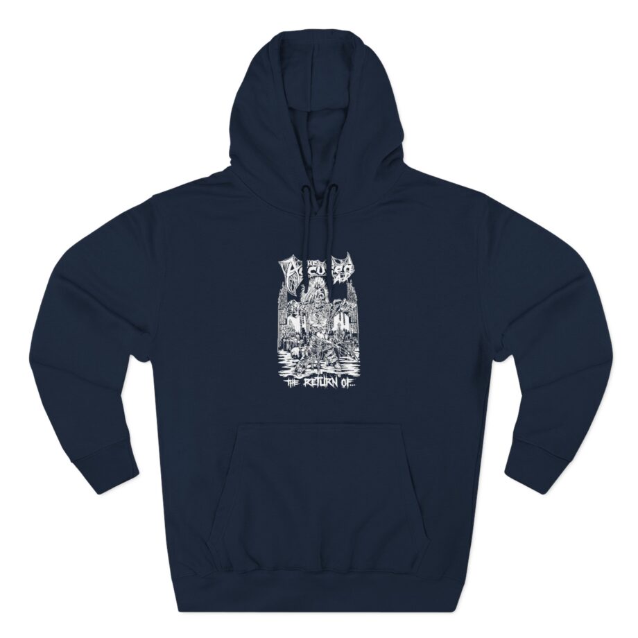 Accused Ad the Return of Three-Panel Fleece Hoodie