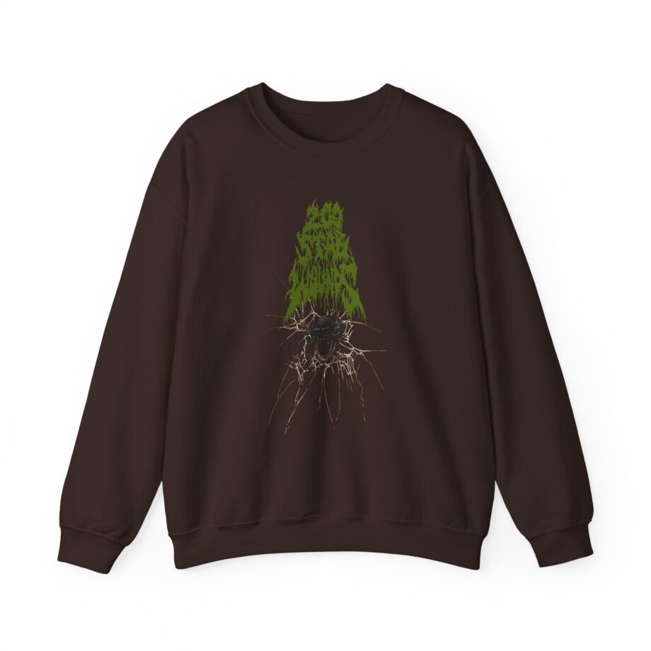 200 Stab Wounds Spider Skull Unisex Heavy Blend™ Crewneck Sweatshirt