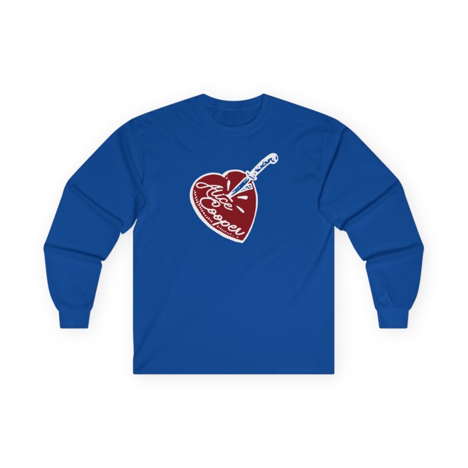 Alice Cooper Stab Heart Unisex Ultra Cotton Long Sleeve Tee