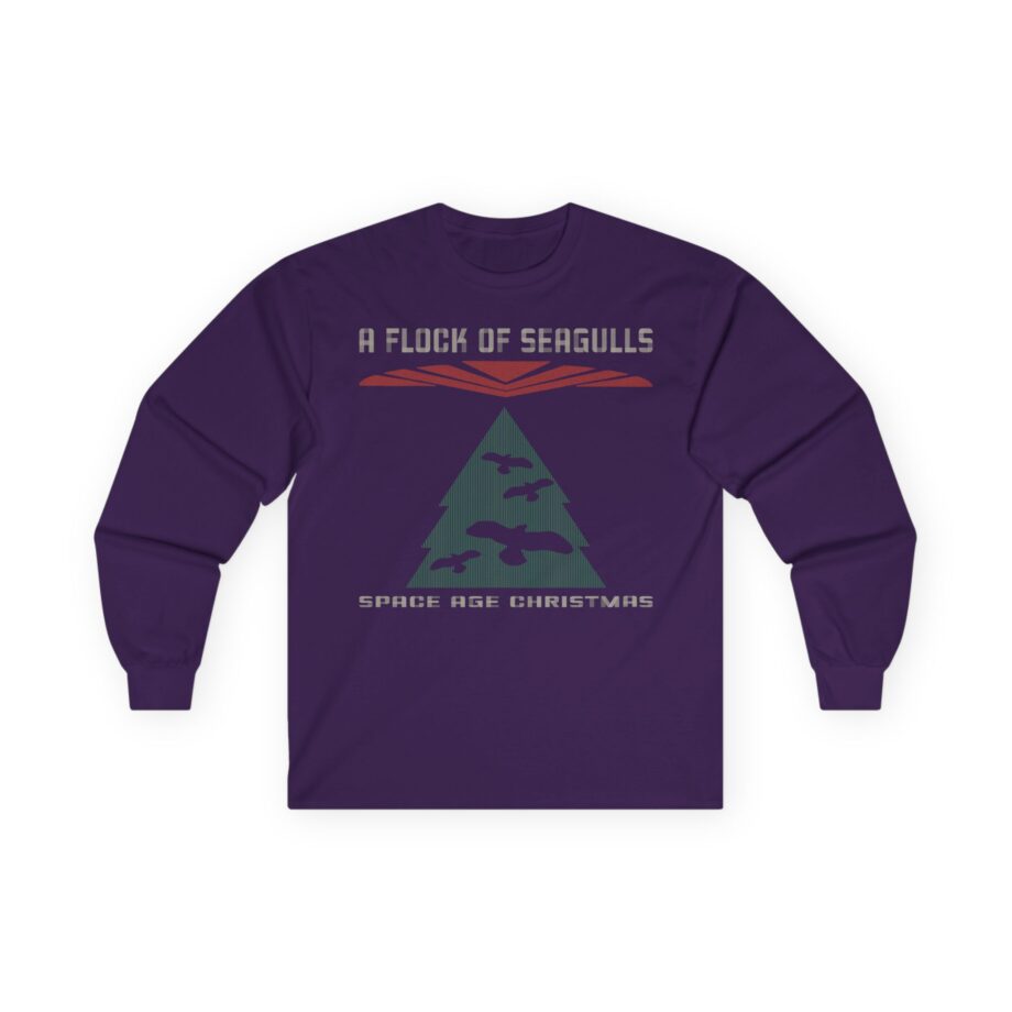A Flock of Seagulls Ugly Xmas Unisex Ultra Cotton Long Sleeve Tee