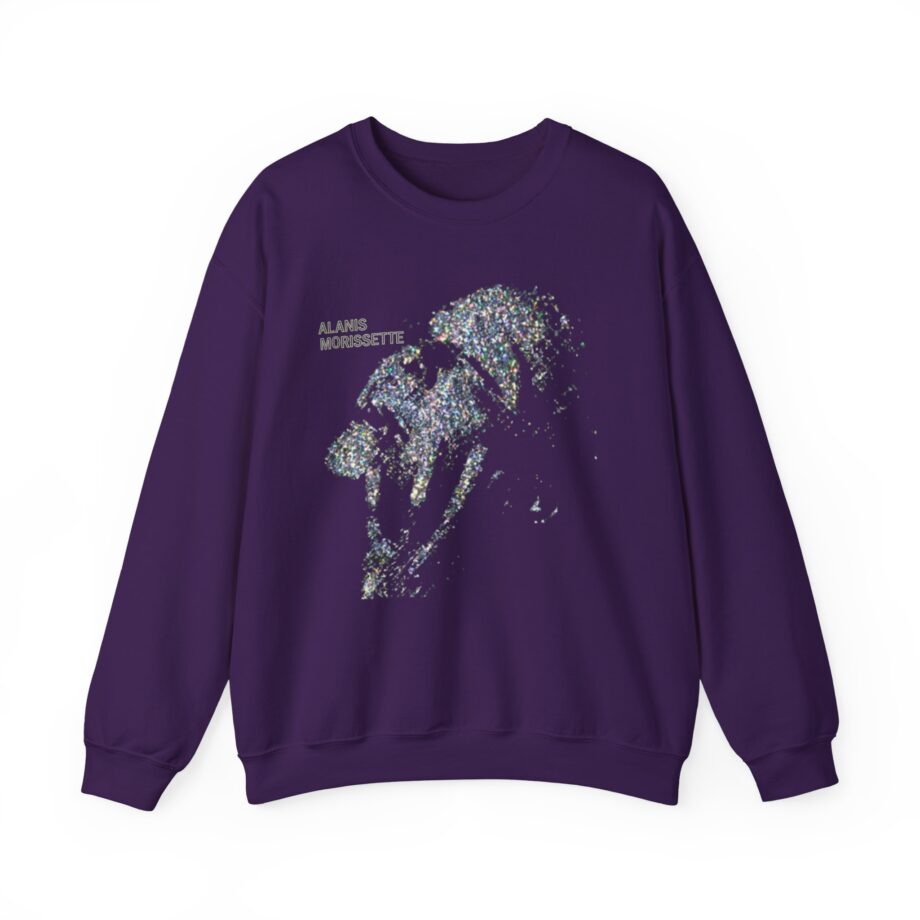 Alanis Morissette Such Pretty Forks Glitter Unisex Heavy Blend™ Crewneck Sweatshirt