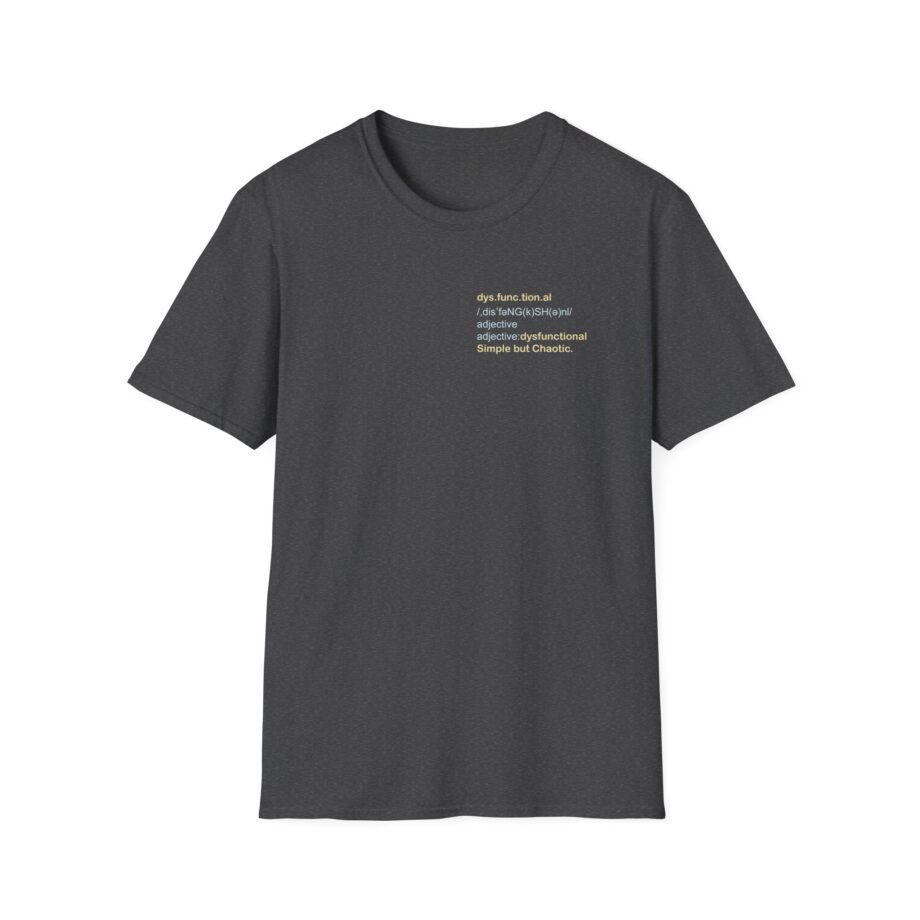 Alex Warren Dysfunctional Unisex Softstyle T-Shirt