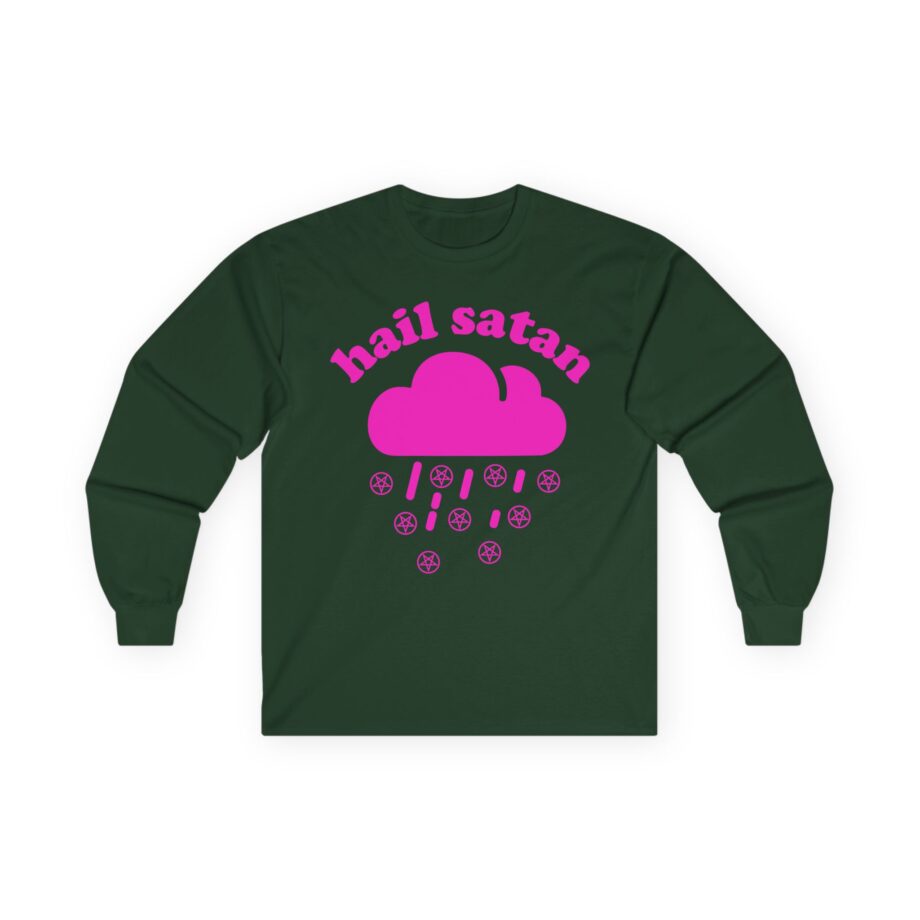 Placebo Hail Satan Unisex Ultra Cotton Long Sleeve Tee