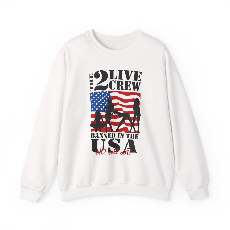 2 Live Crew The Banned in the Usa Unisex Heavy Blend™ Crewneck Sweatshirt