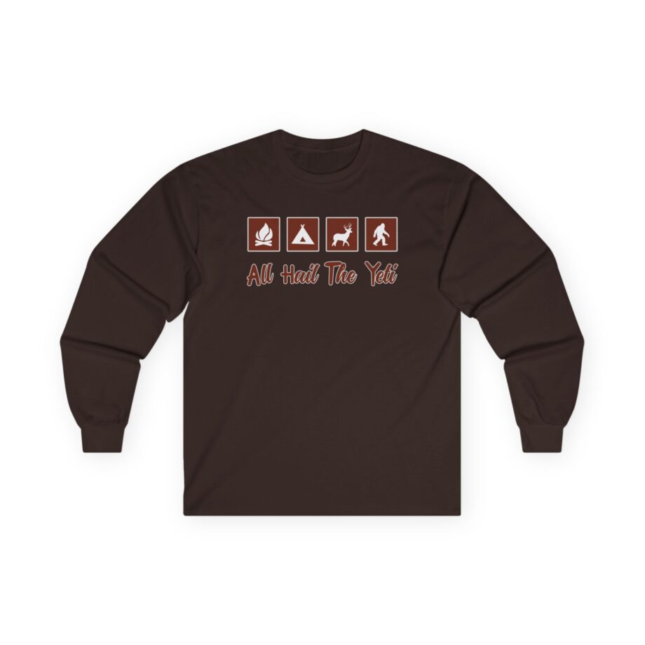 All Hail the Yeti Unisex Ultra Cotton Long Sleeve Tee