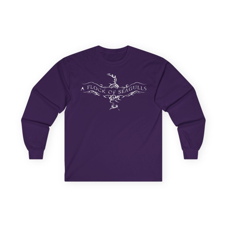 A Flock of Seagulls Logo Unisex Ultra Cotton Long Sleeve Tee
