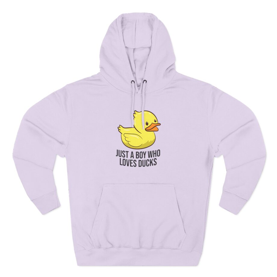 Duckboy Three-Panel Fleece Hoodie