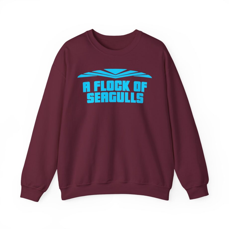 A Flock of Seagulls Logo Unisex Heavy Blend™ Crewneck Sweatshirt