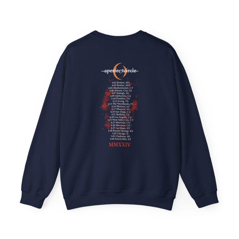 A Perfect Circle Logo Itin Unisex Heavy Blend™ Crewneck Sweatshirt