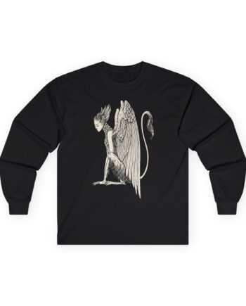 Alcest Spiritual Instinct Back Logo Unisex Ultra Cotton Long Sleeve Tee